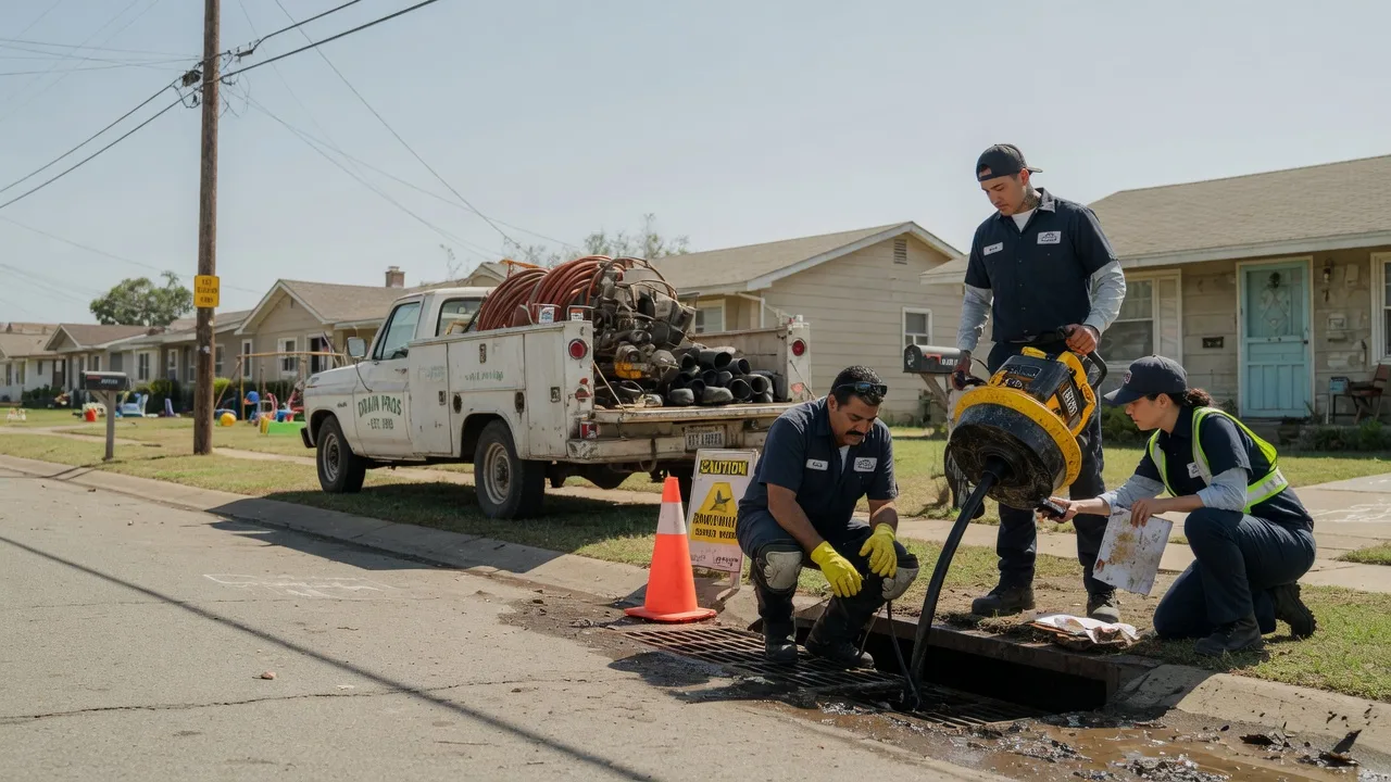 Drain Cleaning in Leesville, TX near me